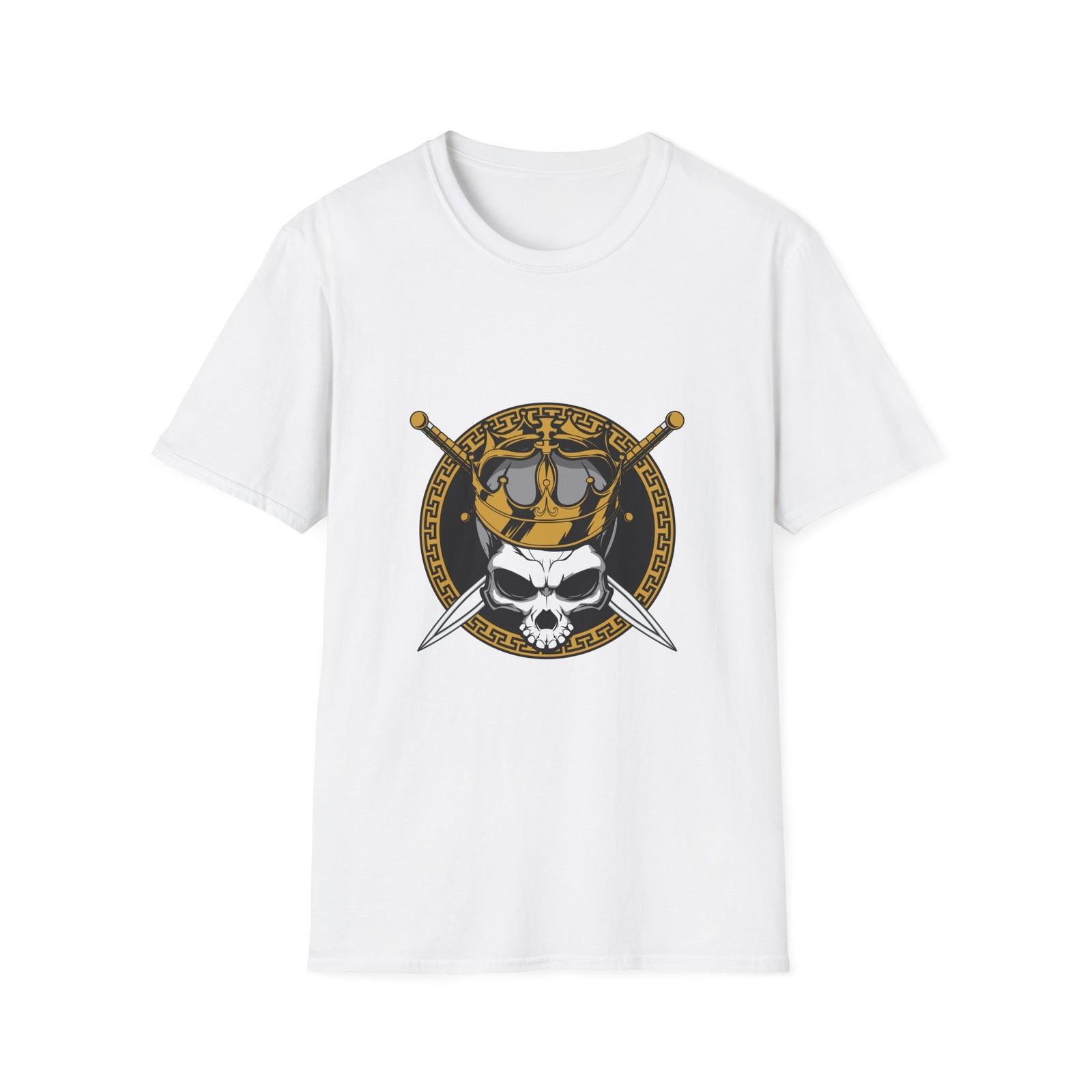 Pirate Skull Unisex T-Shirt | Cool Graphic Tee, Casual Wear, Gift S разноцветный