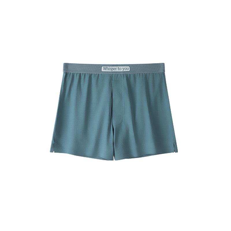 Men s Simple Spring and Summer Color Pure Cotton Comfortable Sports Breathable Underwear L темно-зеленого