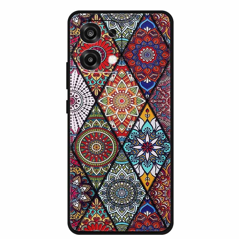 For OPPO A6 Pro 4G 5G 3D Flower Case F31 Soft TPU Bumper Protector Relief Emboss Silicone Phone Cover for F 31 A 6 Fundas Coque
