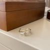 Trendy Minimalist Ring For Women Featuring Adjustable Fit And Unique Geometric Style