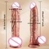 Vpichujúci Penis Realistický Dildo G-bod Vibrátor Teleskopický Penis Ženská Sexuálna Hračka pre Ženy Muž Diaľkové Ovládanie Masturbácia pre Dospelých