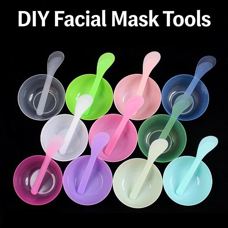 Beauty Face Mask Tool Set Mask Bowl Mixing Spoon Makeup Bowl Skincare DIY Mixing Tools Kit