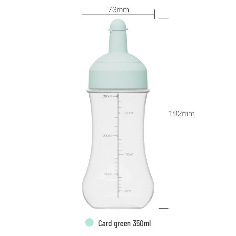 Poröse Quetschflasche für Saucen und Gewürze mit Skala für Küche, Barbecue, Salat und Tomatensaucen