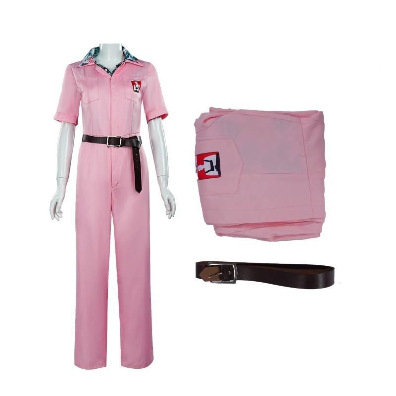 Stylish The Fall Guy Cosplay Jodie Moreno Pink Overall Costume For Women S