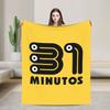 31 Minutos Blankets Chilean Comedy Flannel Novelty Soft Throw Blankets for Chair Covering Sofa Spring Autumn