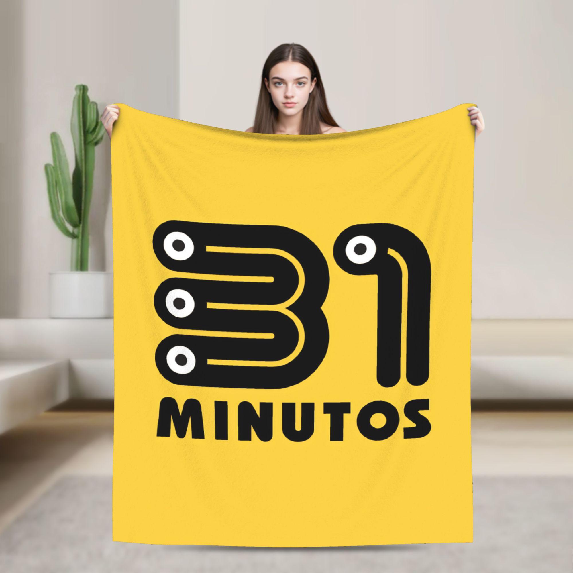 31 Minutos Fleece Blanket Chilean Comedy Novelty Throw Blanket for Home 150*125cm Plush Thin Quilt 75x90cm