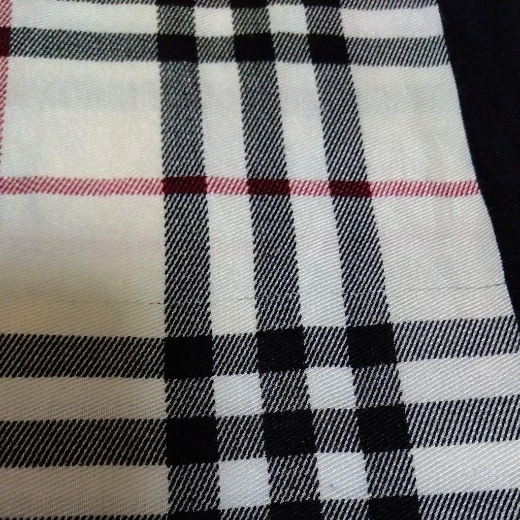 Used BURBERRY Nova Check Scarf Handkerchief