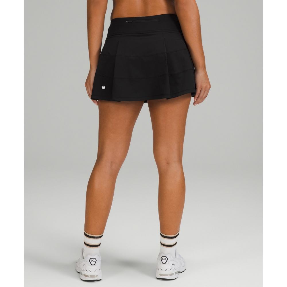 Lululemon Pace Rival Mid Rise Skirt  Long Black