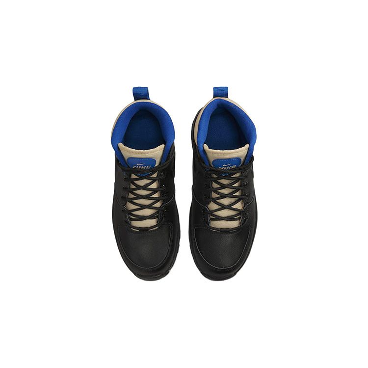 Nike Manoa Leather GS Black Sesame Kids Sneakers Game-Royal BQ5372-003