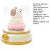 Capybara Nachtlicht Niedliche Wiederaufladbare Lampe Dimmbar Timerfunktion Dual-Modus LED Nachttischlampe Tischdekoration