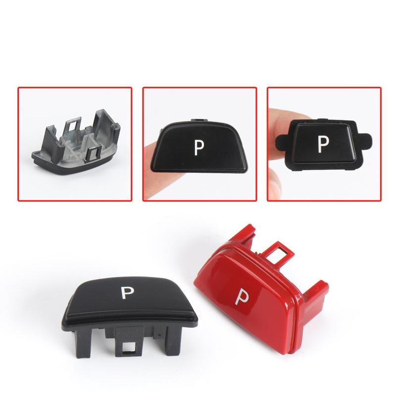 Car Gear Lever Auto Parking Switch Cap Letter P Button For BMW 3 5 7 X3 X4 X5 X6 Series E90 F30 F10 F01 F25 F15