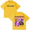 Rapper Quevedo Buenas Noches 2026 Vintage Graphic Tshirt Unisex Women Fashion Shortsleeved Tshirt Loose Harajuku Casual Tshirts