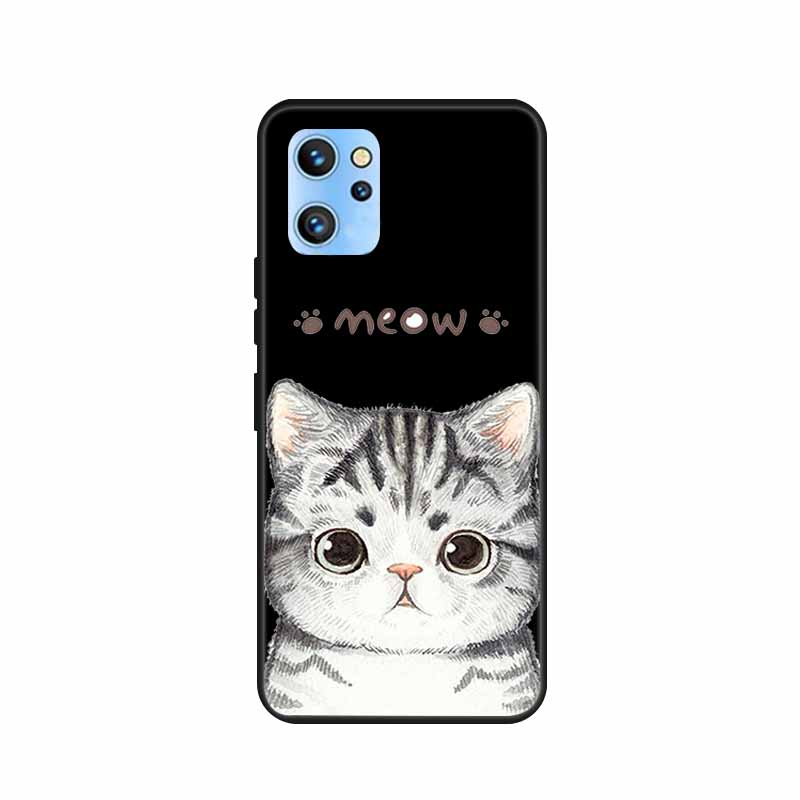 Black Silicone Case For Umidigi A13S Case 6.7" Cartoon Soft TPU Back Cover For Umidigi A13 Pro 2022 Phone Case Coque Fundas Para