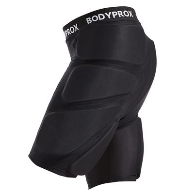 Bodyprox Protective Padded Shorts for and with 3D and Tailbone Protection Snowboarding, Skating, Skiing, Hip, Butt, (M, Black)