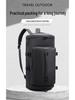Unisex Travel Backpack with Shoe Compartment, Wet/Dry Separation, Large Capacity, and Multifunctional Design.