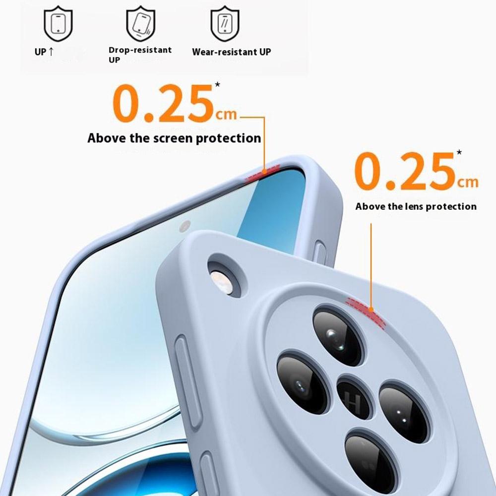 For Oppo Find X8 5G Case Precise Cutouts Liquid Silicone+PC Shockproof Phone Cover