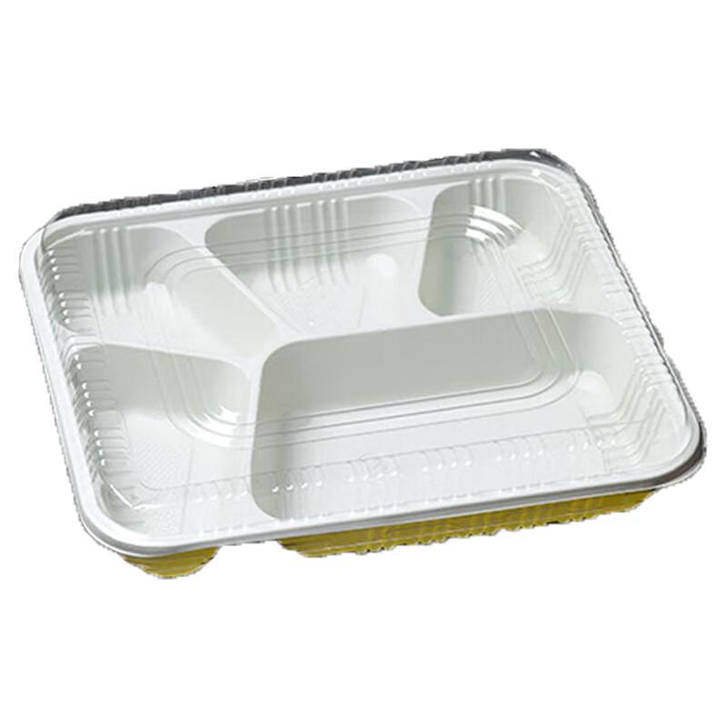 Chu Rong Disposable 5-Compartment Lunch Box Set