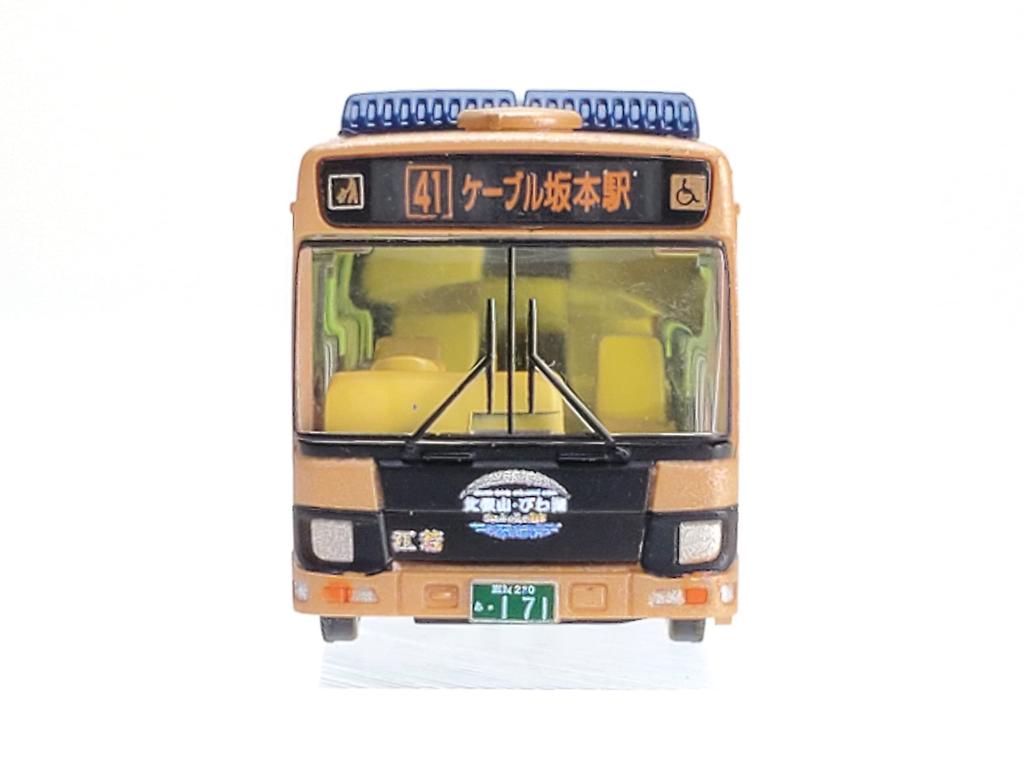 The Bus Collection go with the bus collection 20 Ewaka Kotsu Biwa Corridor of and light Diorama supplies 322030 Let's Mt. Hiei/Lake mountains, water,
