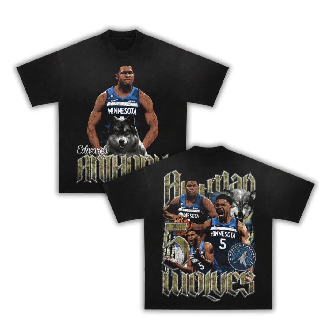 

Ant Man Anthony Boxy Vintage Graphic Basketball Tee Streetwear Y2K 2XL
