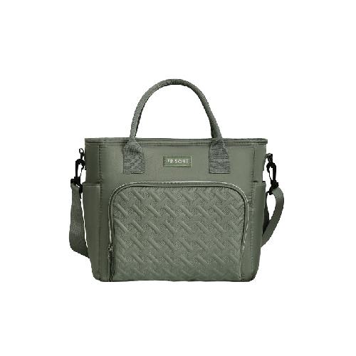 INS Casual Solid Color Large Capacity Premium Diaper Bag Stylish Thermal Tote for Mom Fashion Multifunctional Baby Travel Bag