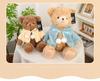 Warrior Bear Plush Toy: Teddy Bear Doll for Baby Cuddles and Kids' Birthday Gift