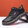 Fashion High Quality Men's Casual Business Leather Shoes Men's Outdoor Sports Mountaineering Middle-aged Dad Shoes Casual Shoes