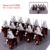 MOC Thrones Golden Armor Warrior Guard Jaime Lannister Barristan Selmy Meryn Trant Building Blocks Mini Action Figure Toys