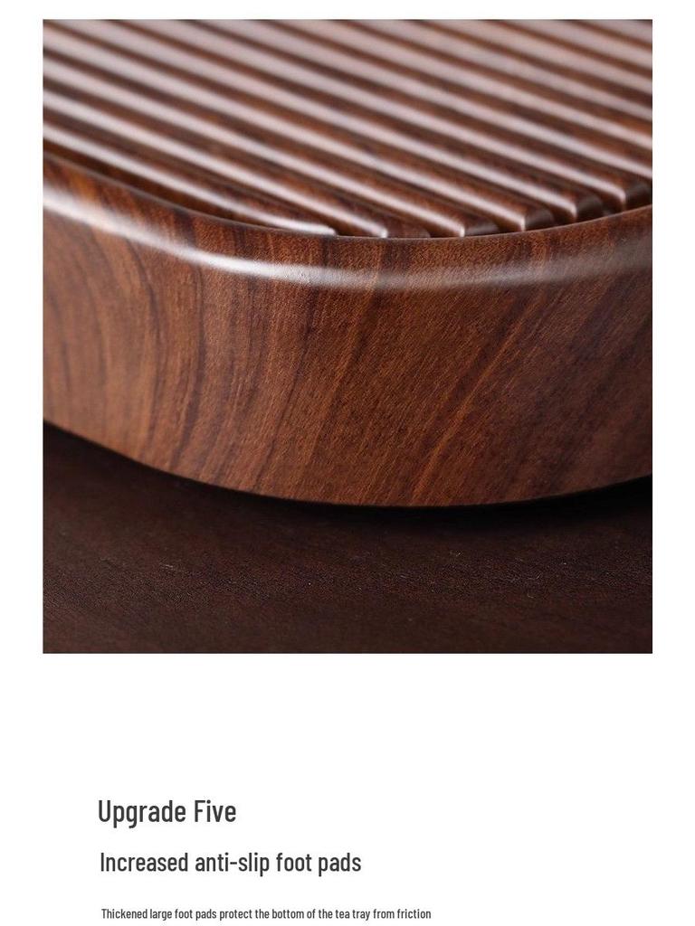 High-End Imitation Bakelite Tea Tray Set: Solid Wood and Bamboo Design for Home & Office Use, 2026 Edition.