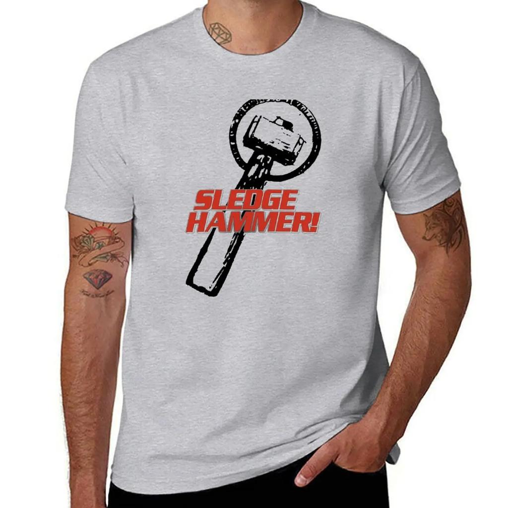 Sledge Hammer! T-Shirt Essential T Shirt Anime Tshirt Oversized T Shirt New Edition Compression Shirt Men