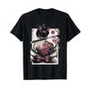 Japanese Unisex Cherry Blossom Tattoo Art Geisha T Shirt Vintage Homme Stylish Streetwear Fashion Designer Clothes