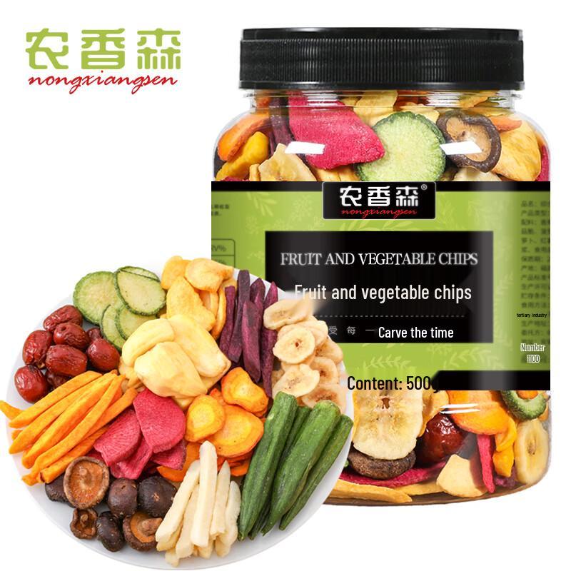 Nongxiangsen Mixed Fruit and Vegetable Crisps 500g