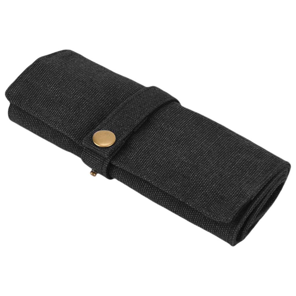 Organizadores de Viagem de 10 Compartimentos para Pulseiras de Smartwatch Estojo de Armazenamento Robusto de Lona de Algodão Compatível com a Maioria dos Relógios Uso