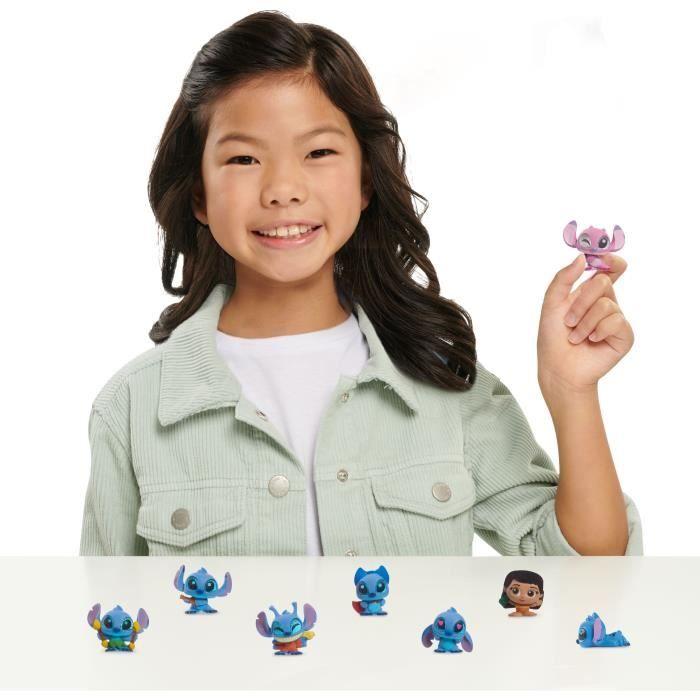 Doorables Stitch Coffret collector, Doorables Disney, 8 figurines exclusives dont 1 rare a collectionner de 3,8 cm, Des 5 ans