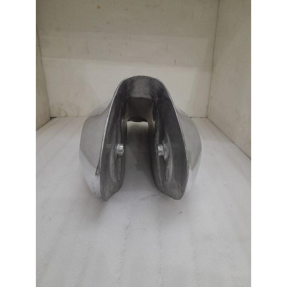 YAMAHA 250 DT Enduro, Chrome Steel Petrol Fuel Gas Tank 1975 To 1977 |Fit For