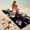 Japanese Anime Cartoon NARUTO Famous Uzumaki Naruto  Beach Towel Outdoor Camping Beach Towel for Vacation Swim Outdoor Pool Absorbent Bath Towel Y14