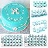 3pcs DIY Letter Number Silicone Mould Handmade Fondant Cakes Decorating