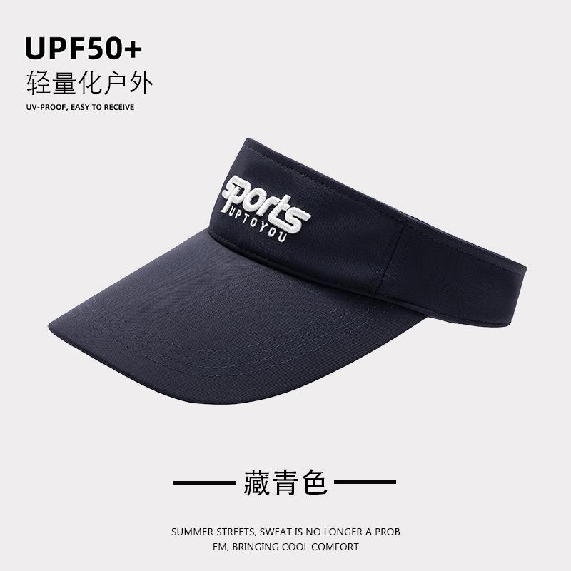 Sun Protection Cap with Enlarged Brim Sun Protection UV Protection Empty Top Outdoor Sports Sunshade Summer Empty Top Hat