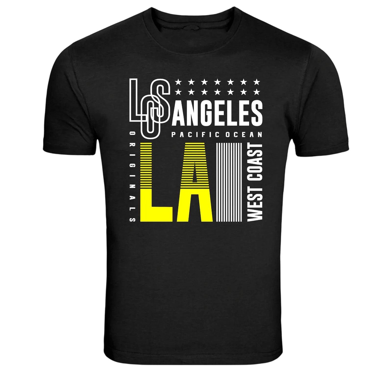 Los Angeles LA Originals Pacific Ocean West Coast Graphic Tee XL