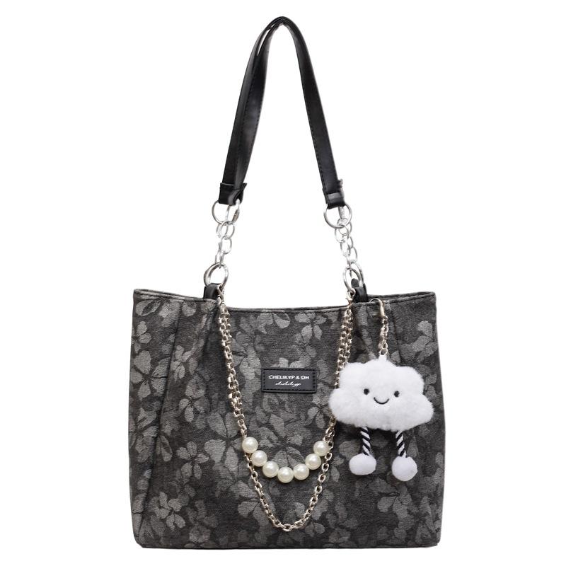 Large-capacity Bag Women's Summer Versatile New Casual Texture Shoulder Bag Commuter Tote Bag