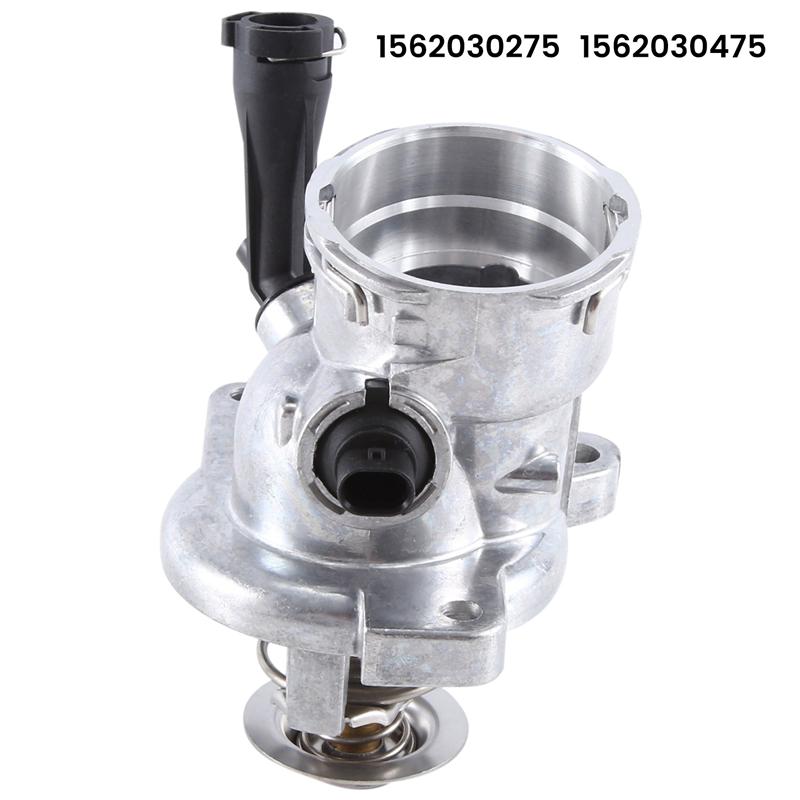 Authentic Car Engine Coolant Thermostat Housing Assembly For Mercedes Benz CLS63 E63 ML63 AMG 2007-2015 Parts 1562030275, 156203