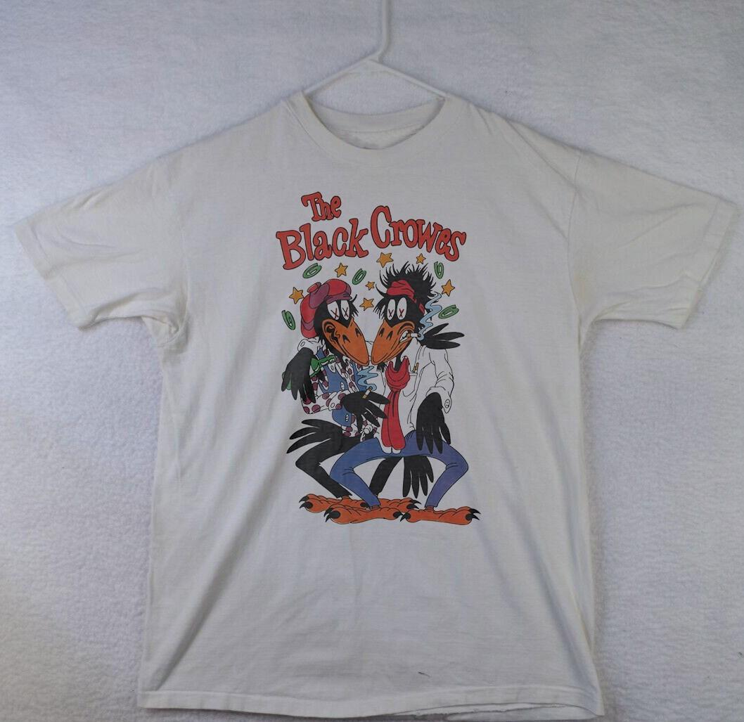 1990 The Black Crowes White Unisex White T-shirt Size S-5XL S