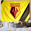 Wat-ford Football Crest Tapestry Playroom Tapestry, Accessories for Bedroom,Livingroom, dormitory Room Wall Decor Fan Birthday Gifts