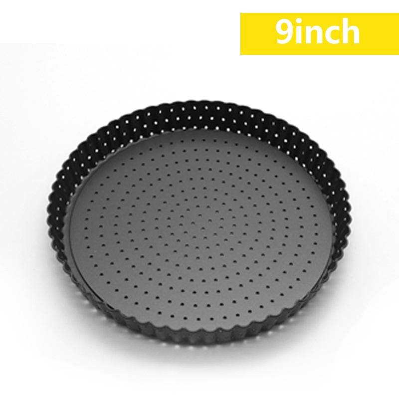 5 8 9 Inch Round Pizza Pan with Holes Steel Nonstick Baking Tray for Oven Perfect for Cheese Pizza