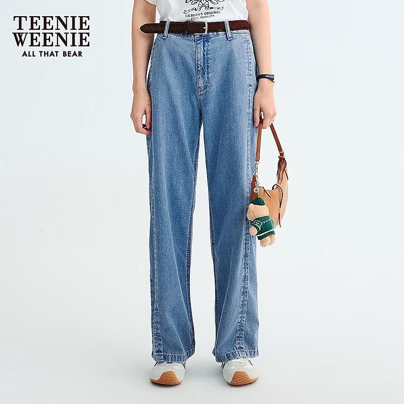 

Teenie Weenie Women s 2025 Autumn Loose Straight-Leg Jeans L