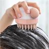 Body Scalp Massage Brush Silicone Shampoo Brush Hair Wash Comb Adding Liquid Shampoo Brush Silicon Body Scrubber Massage Brush