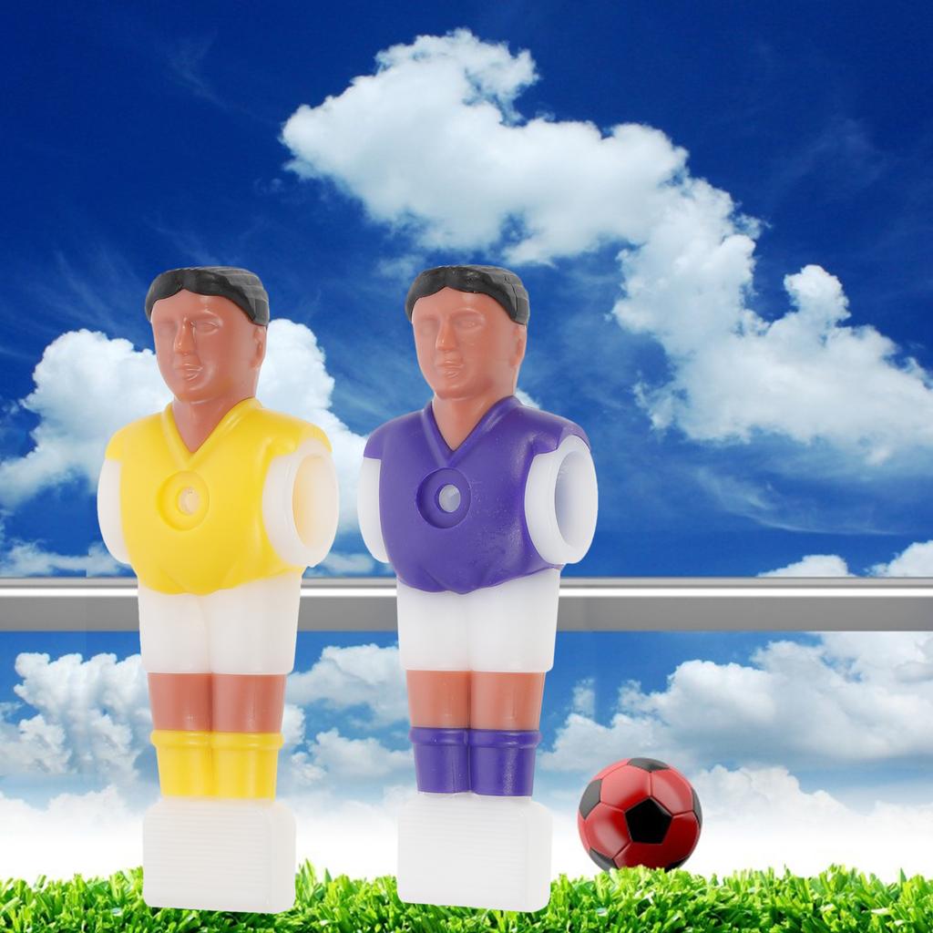 Fotbollsspelare Bordsfotboll Mini Män Reservdelar Plast Bordsdocka Figurer Barnspel