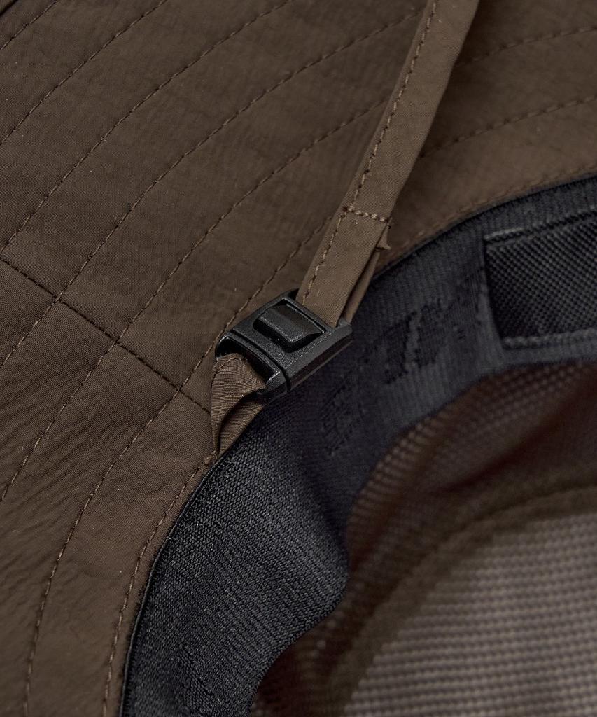 Emelbi Lightweight Nylon Wide Safari Hat Ny (D.Brown)