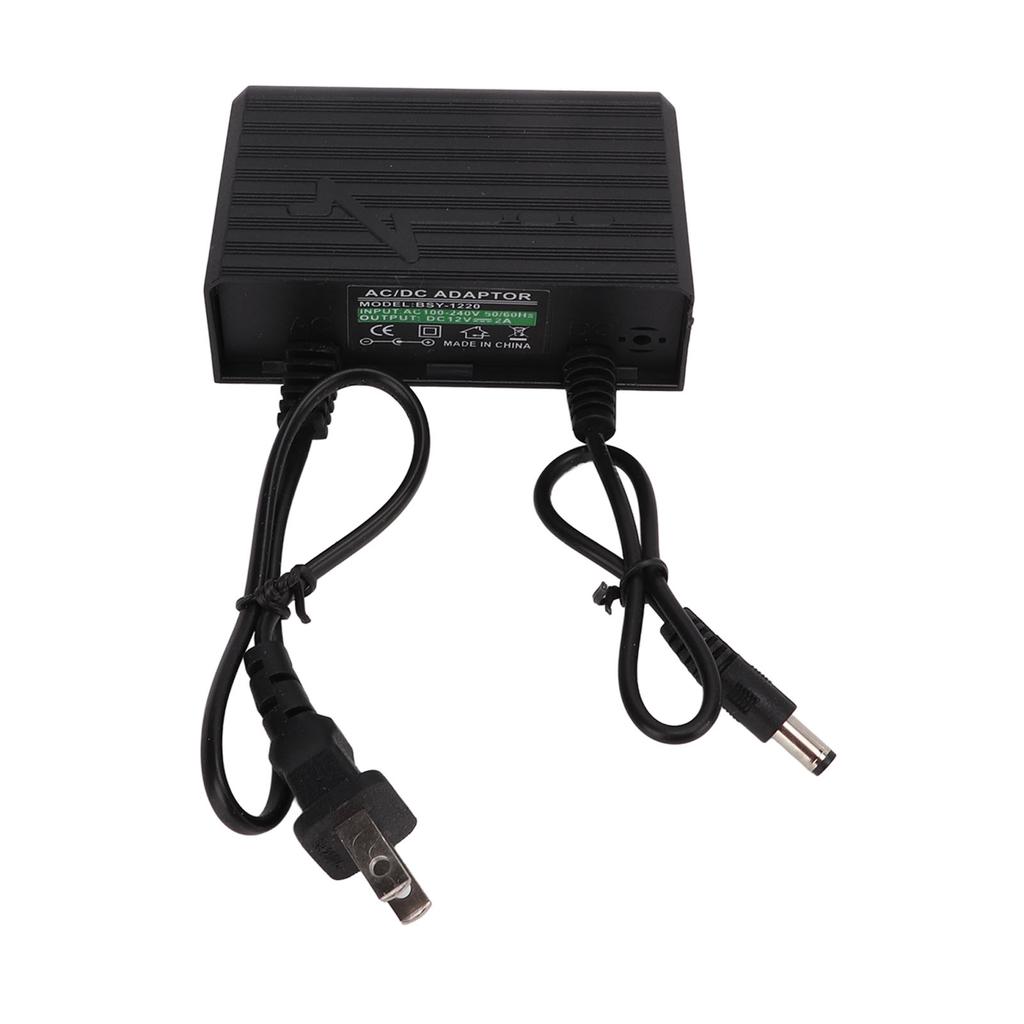12V 2A Power Supply Outdoor Waterproof Lightning Protection AC100‑240V for Monitor