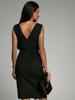 2024 V-Neck Sleeveless High-Slit Long Evening Gown for Women