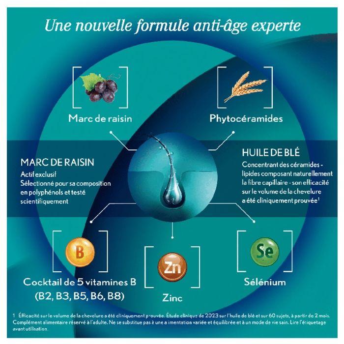 Oenobiol Cheveux Hair Expert Fortifiant Anti-Âge 30 capsules